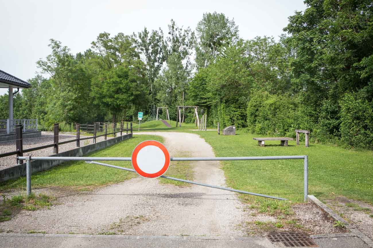 &Ouml;ffentlicher Naturspielplatz beim Teich in Bodensdorf bei Wieselburg