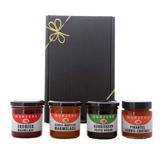 Wurzers Geschenkpackung Erdbeer Trio