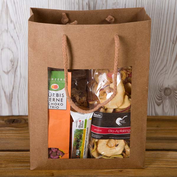 Wurzers Geschenkpackung Geschenktasche Geschenktragetasche Fit & Vital