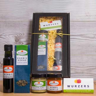 Wurzers Geschenkpackung Kürbiskulinarium