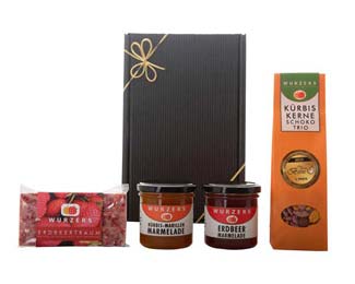 Wurzers Geschenkpackung Süße Gaumenfreuden