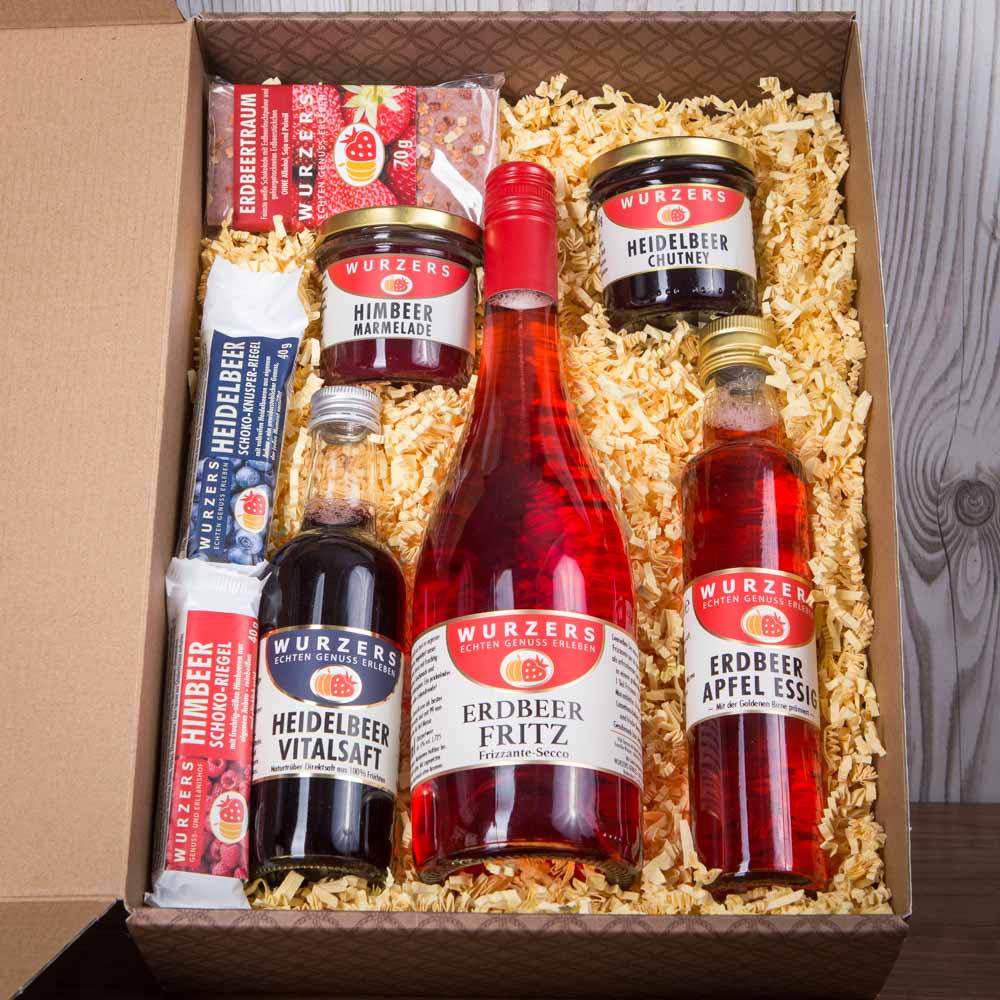 Wurzers Geschenkpackung Beerenglück