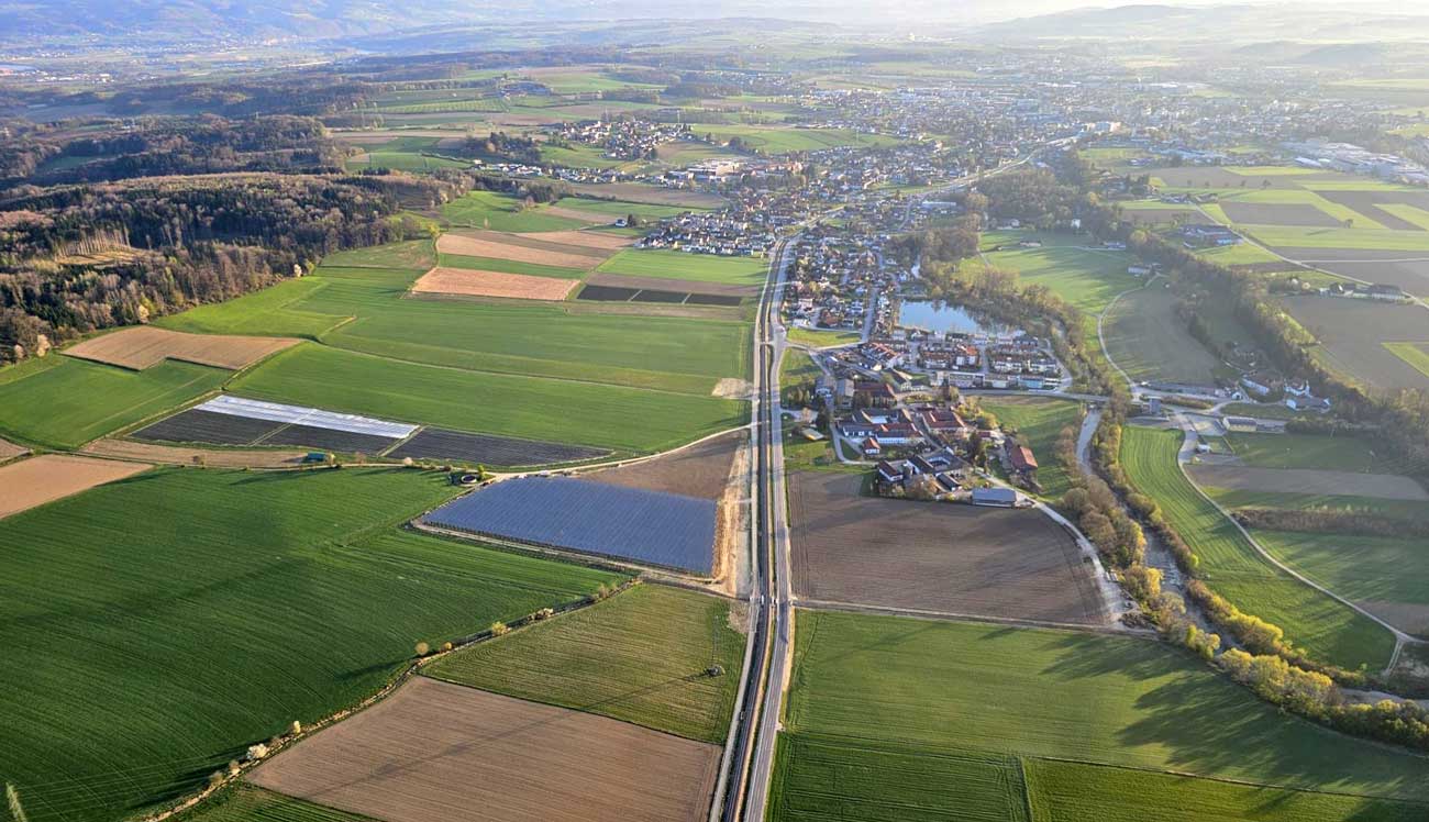 Wurzers Heidelbeeren Agri-PV Photovoltaik Wieselburg Mostviertel Niederösterreich