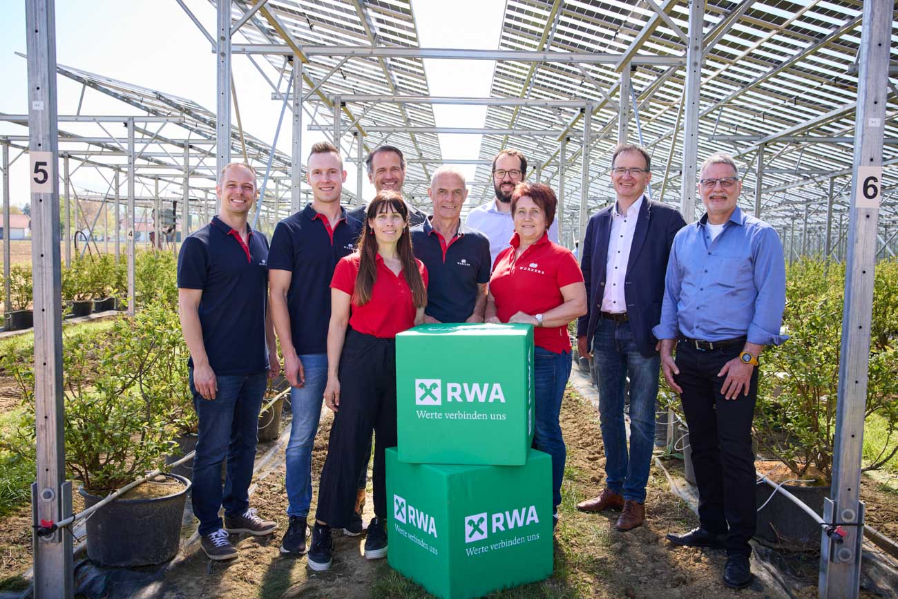 Wurzers Beeren Agri-PV Photovoltaik Wieselburg Mostviertel Niederösterreich